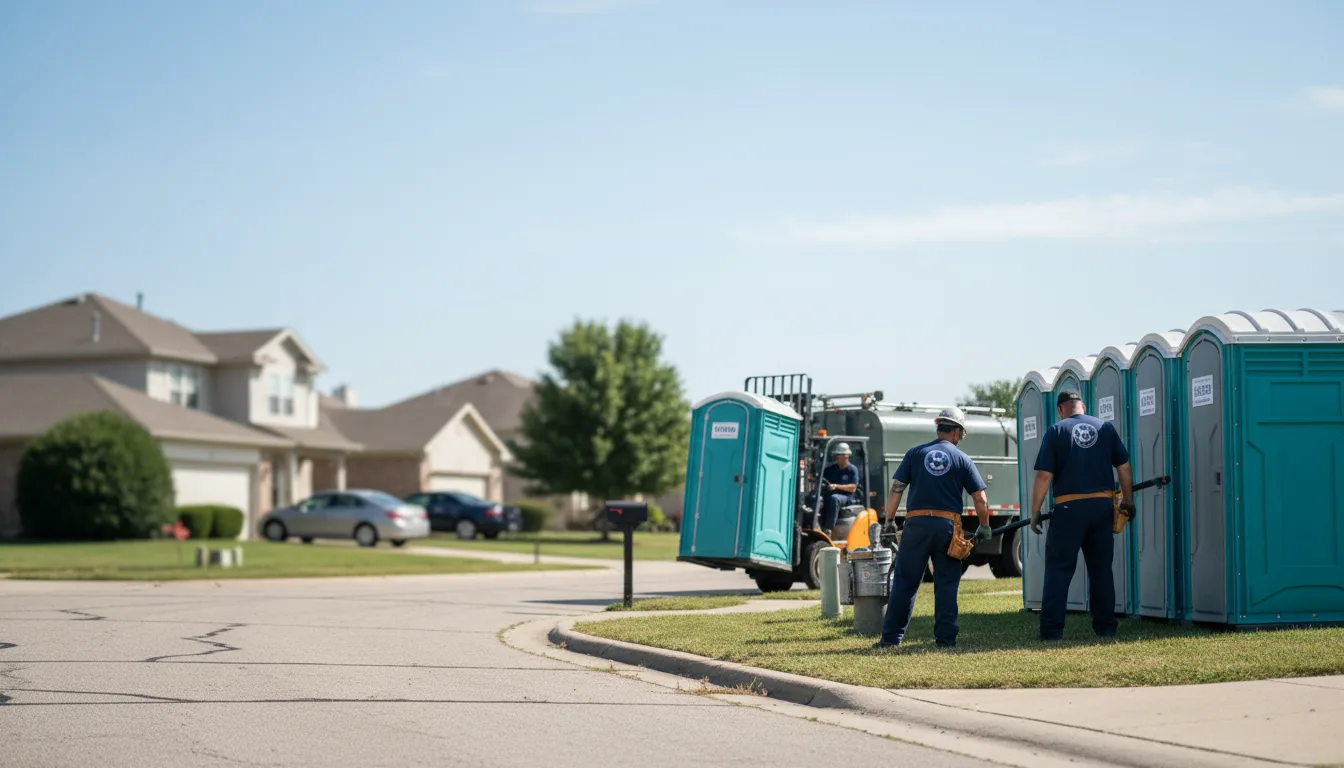 Porta Potty Rental in Neshanic Station, NJ near me